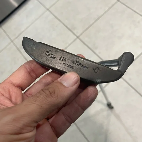 Putter Vintage The Hammerhead Par Sling Master – Club De Golf Ancien, Pièce De Collection Pour Passionnés